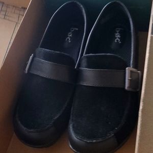B.O.C Erna suede loafer 8.5 black NIB